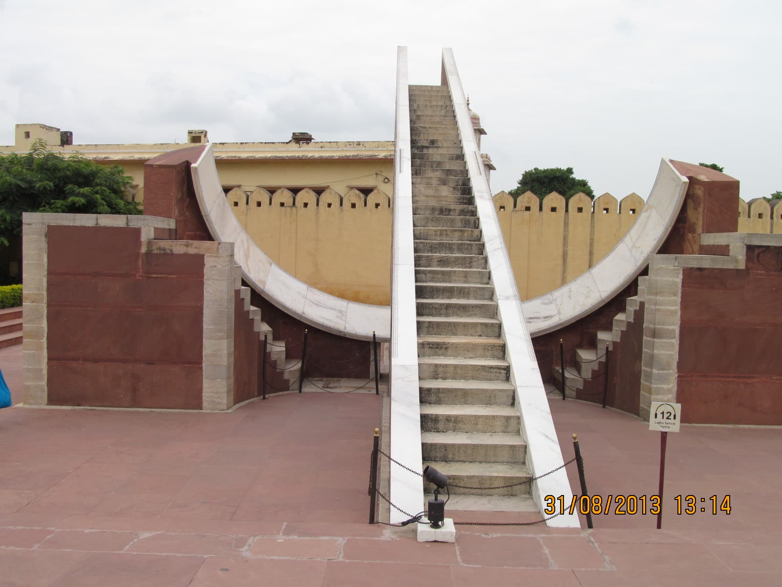 Jantar Mantar — astronomical observatory commissioned by Sawai Jai Singh II